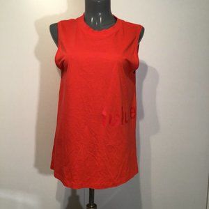 All Yours Tank Top Graphic in Brick Orange Size 8